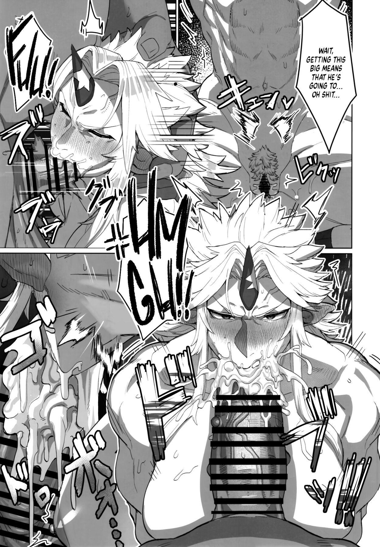 Hentai Manga Comic-Yuugi and an Orc Locked in Battle-Read-14